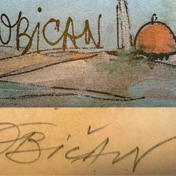 Limited Edition and Rare, Hand-Signed Jovan Obicon Print - Picture 8 of 8